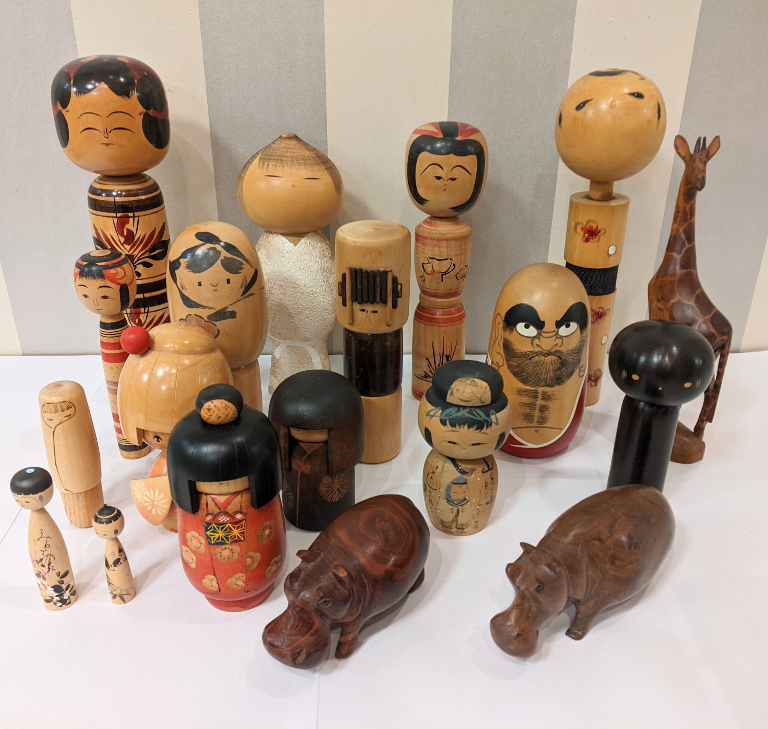 木更津,君津,袖ヶ浦,市原,富津,買取,源,こけし,動物木彫り,まとめ,民芸品,お土産,海外旅行,日本旅行,国内旅行,コレクション,趣味,収集4,インテリア,置物,床の間,サイドボード,伝統工芸